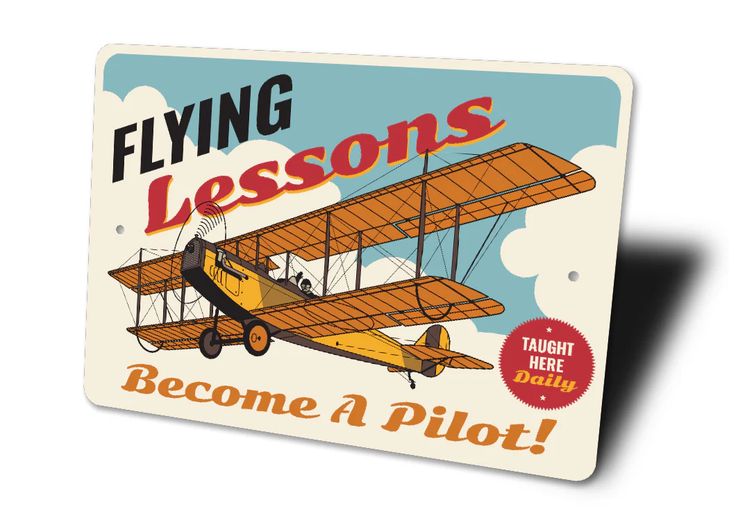 Learn to Fly Sign