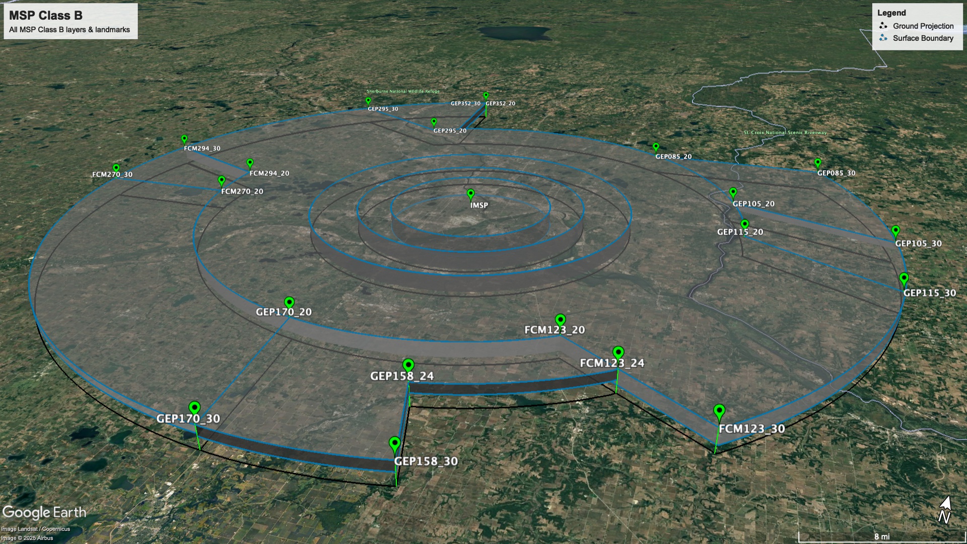 New York City Class B Airspace